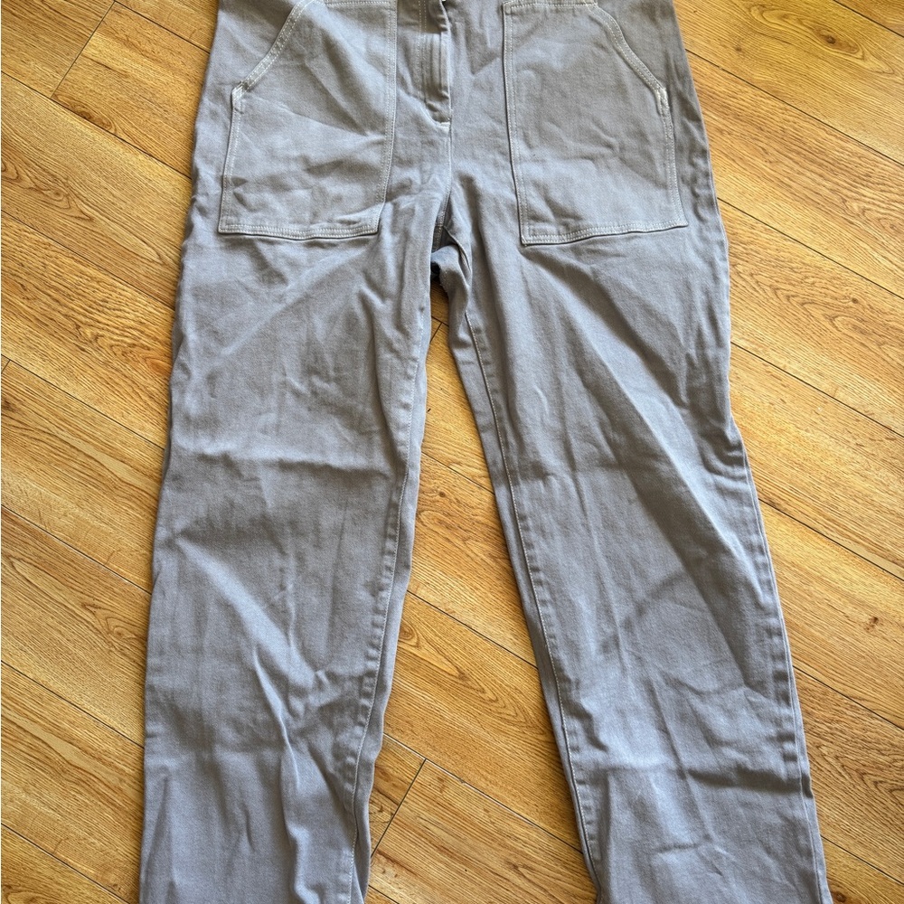 Wilfred Men's Light Gray Cargo Pants